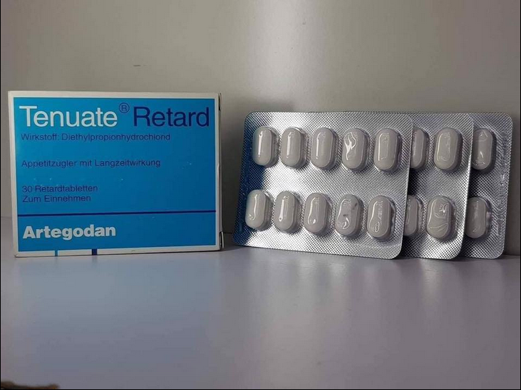 Tenuate Retard/Tenuate Dospan 75mg(60 tablets) - Image 2
